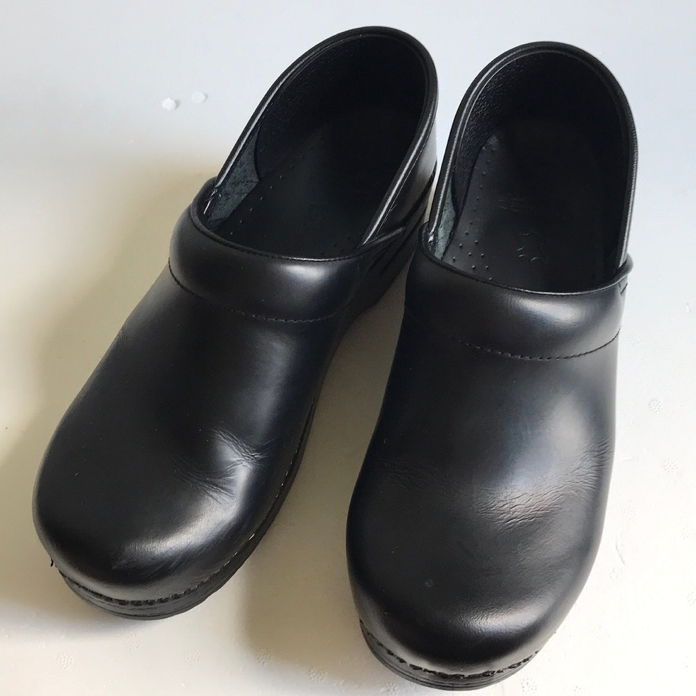 Dansko Classic Black Clogs